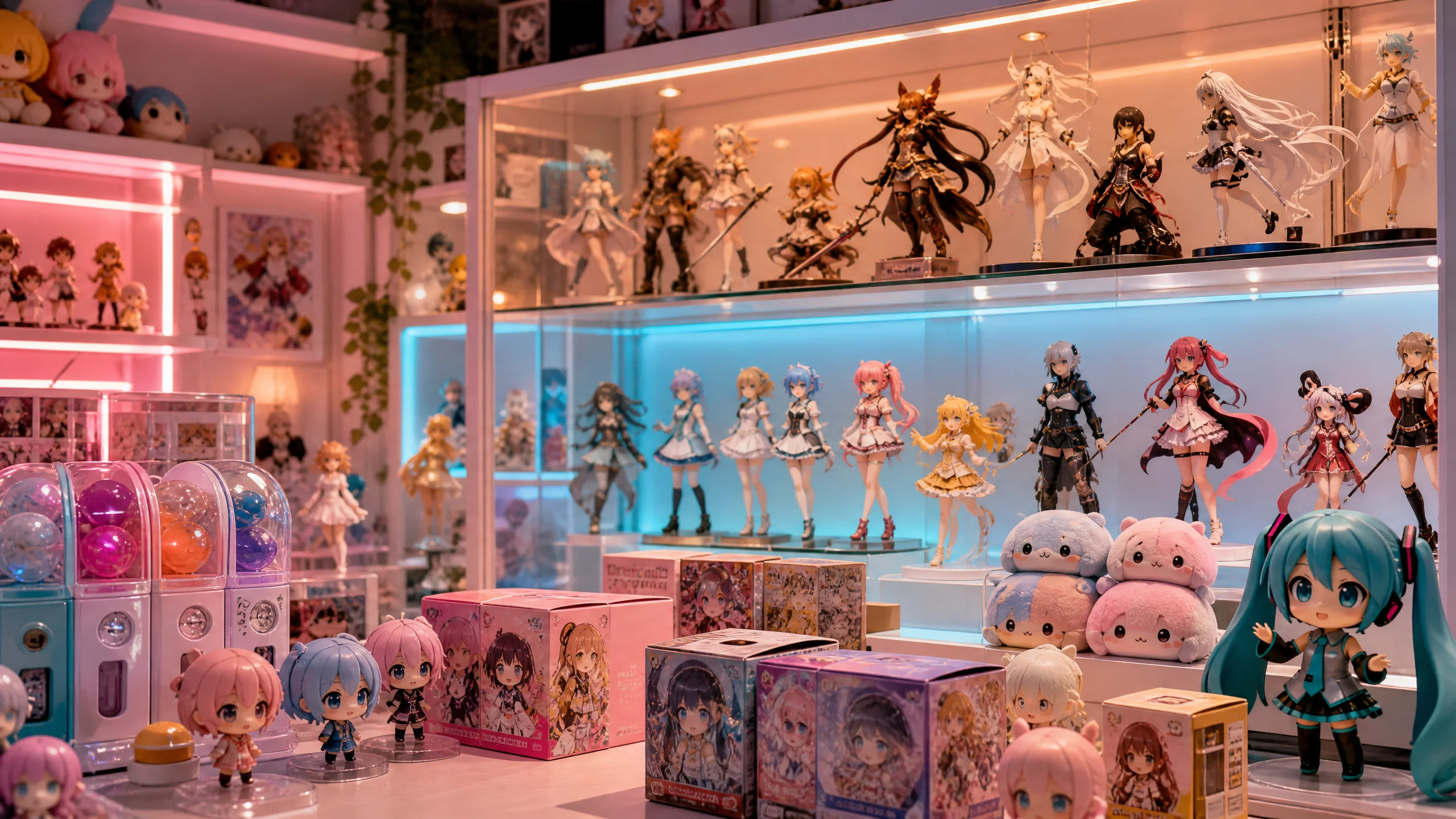 热门动漫盲盒系列商品图